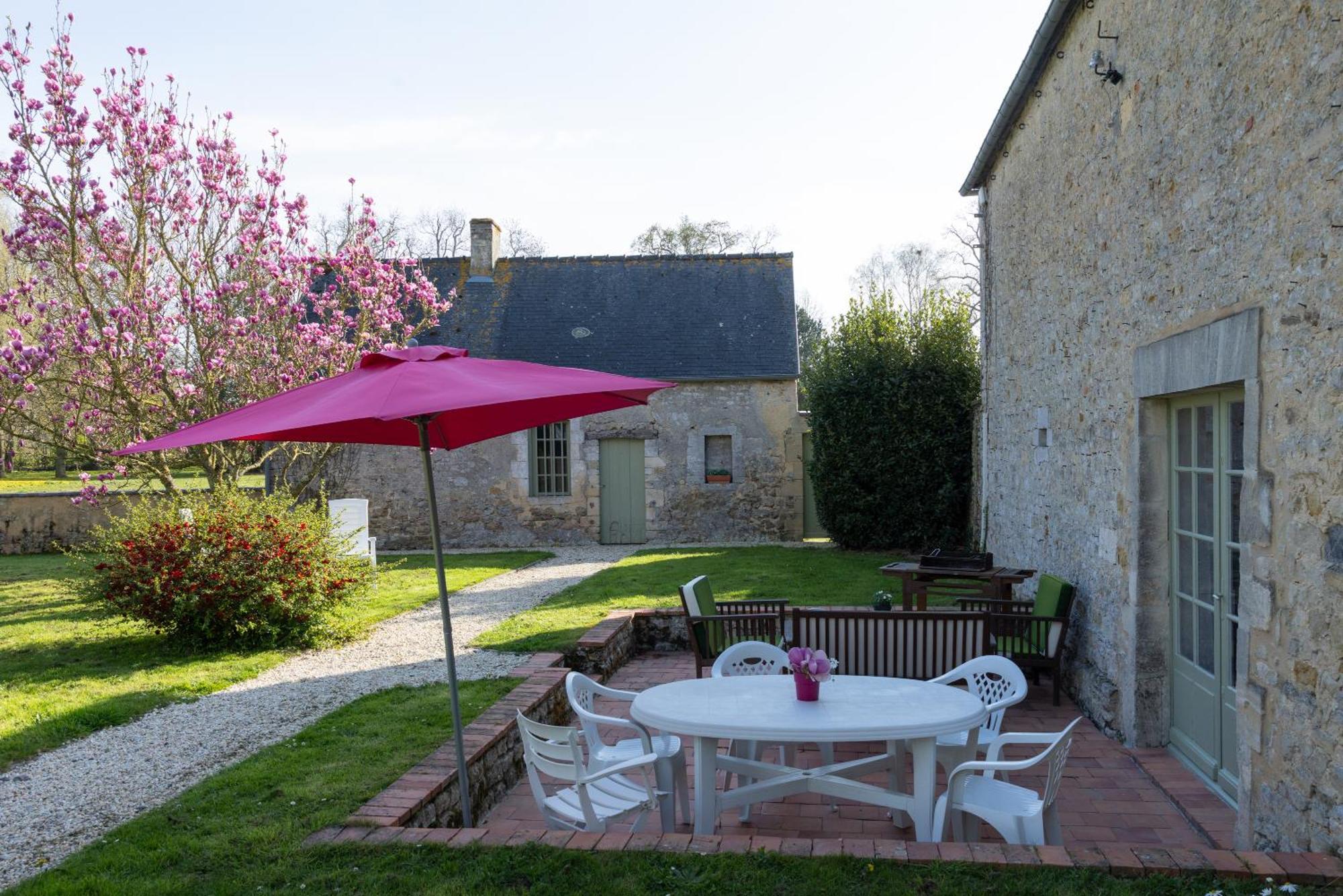 Chateau De Monceaux 5Mn De Bayeux Proche Mer Exterior foto